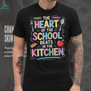 Heart Of The School Lunch Lady Rainbow Kitchen Outfit Shirt