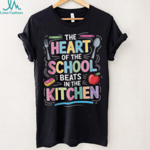 Heart Of The School Lunch Lady Rainbow Kitchen Outfit Shirt