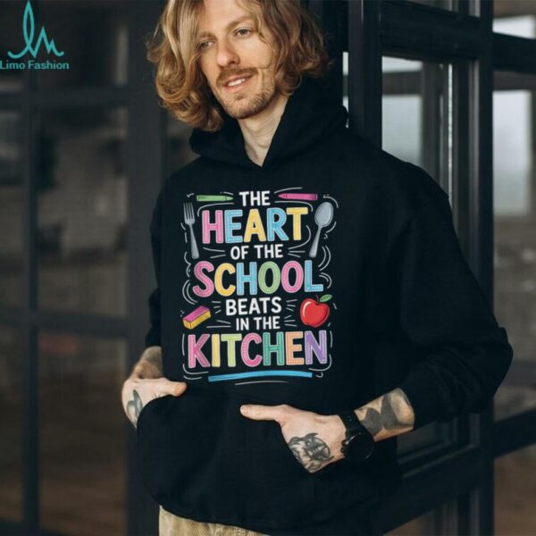 Heart Of The School Lunch Lady Rainbow Kitchen Outfit Shirt