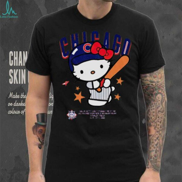Hello Kitty Chicago Cubs MLB 2025 t shirt