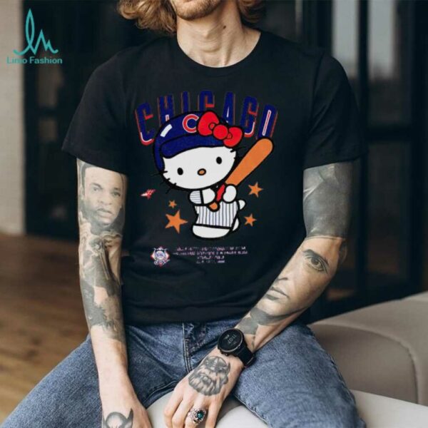 Hello Kitty Chicago Cubs MLB 2025 t shirt