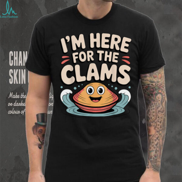 I Dig Clams Design For Clam Digging Lover Shirt