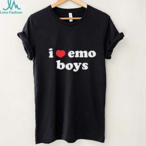 I love emo boys shirt