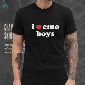 I love emo boys shirt