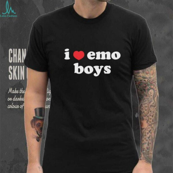 I love emo boys shirt