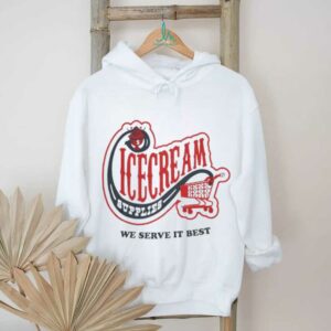 Icecream convenience store supplies we serve it best shirt