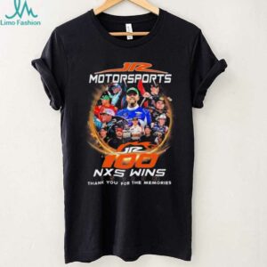 JR Motorsports 100 Nxs Wins Thank You For The Memories T shirts