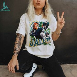 Jalen Hurts Philadelphia Eagles football palm trees vintage style