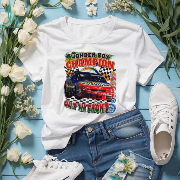 Jeff Gordon Wonder boy champion Dupont race car Nascar shirt