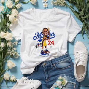 Kobe Bryer Los Angeless Mamba bobblehead signature shirt