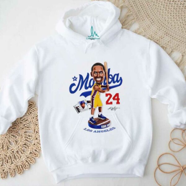 Kobe Bryer Los Angeless Mamba bobblehead signature shirt