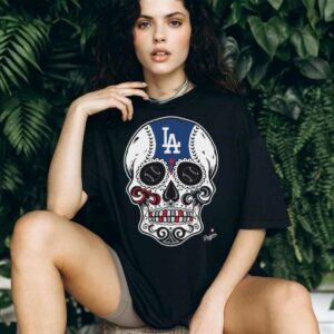 Los Angeles Dodgers Sugar Skull Shirt