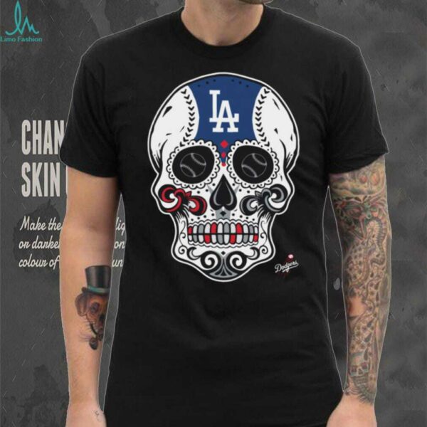 Los Angeles Dodgers Sugar Skull Shirt