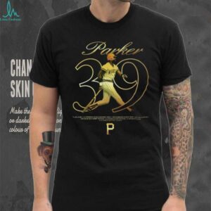 Men's Dave Parker Black Pittsburgh Pirates 2025 MLB Hall of Fame Cooperstown Collection Tops Chrome Shirt