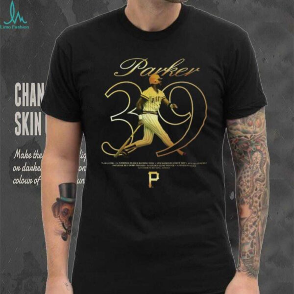 Men’s Dave Parker Black Pittsburgh Pirates 2025 MLB Hall of Fame Cooperstown Collection Tops Chrome Shirt