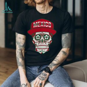 Mexico Fanatics Branded Sugar Skull Black Shirt