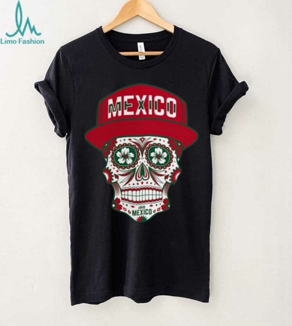 Mexico Fanatics Branded Sugar Skull Black Shirt