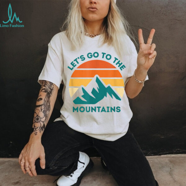 Mountain Nature Lover Outdoor Life Tee Shirt