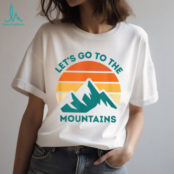Mountain Nature Lover Outdoor Life Tee Shirt