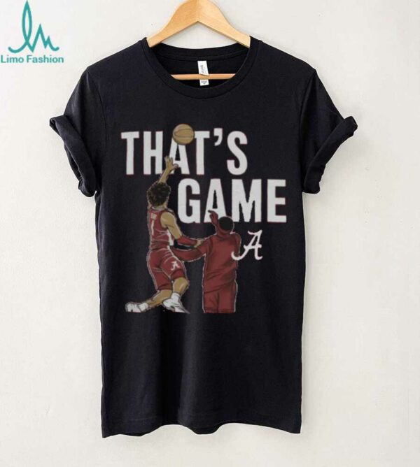 NCAA Alabama Basketball Mark Sears That’s Game Shirt