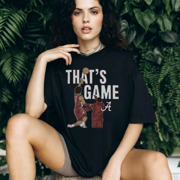 NCAA Alabama Basketball Mark Sears That’s Game Shirt
