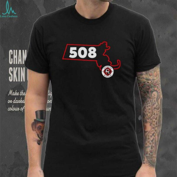 New England Revolution 508 Area Code State shirt