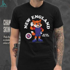 New England Revolution Slyde the Fox mascot shirt