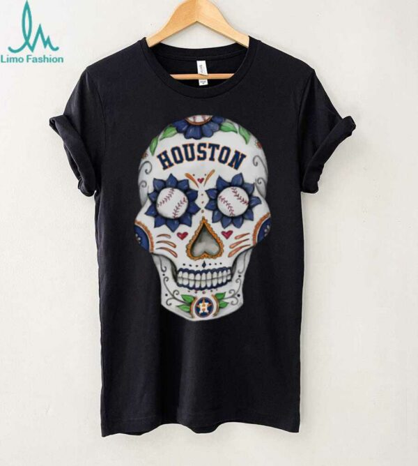 Official Houston Astros Sugar Skull Logo Shirt