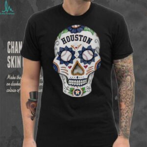 Official Houston Astros Sugar Skull Logo Shirt