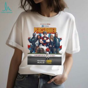 Peacemaker Season 2 Wall Reflection Art With Heroic Parody Theme On August 21 T shirts