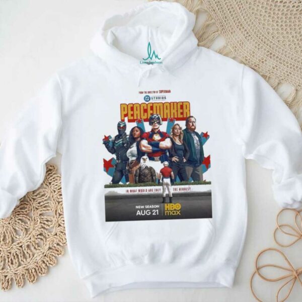 Peacemaker Season 2 Wall Reflection Art With Heroic Parody Theme On August 21 T shirts