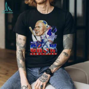 Pete Crow Armstrong Chicago Baseball cartoon big head MLB 2025 signature shirt