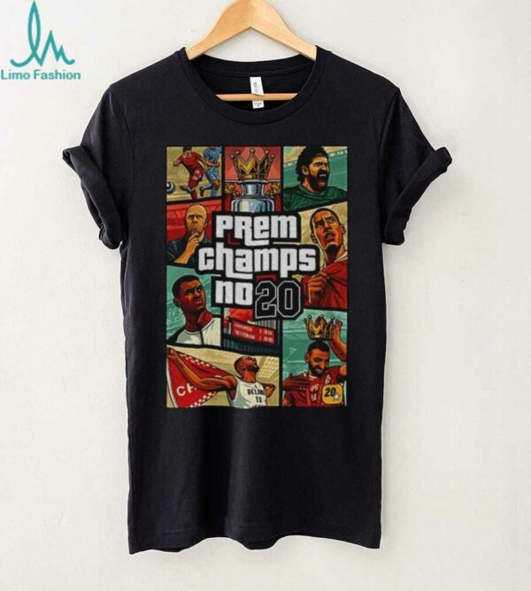 Prem Champs No 20 GTA style shirt