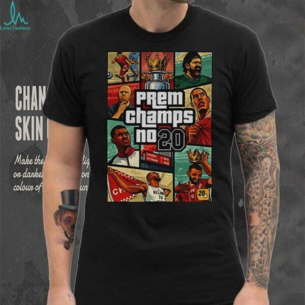 Prem Champs No 20 GTA style shirt