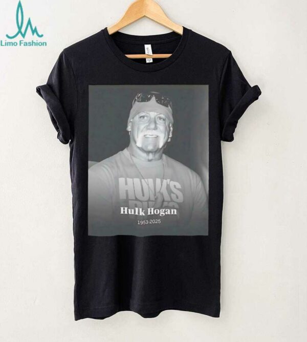 Pro wrestling Hulk Hogan 1953 2025 shirt