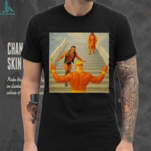 Rest in peace Hulk Hogan wrestling heaven is now running wild shirt