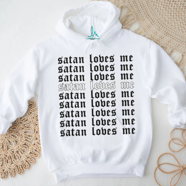 Satan Loves Me   Aesthetic Soft Grunge Goth Egirl Eboy Shirt
