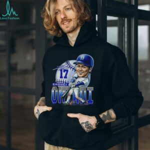 Shohei Ohtani Los Angeles Hitting Los Angeles Dodgers cartoon big head MLB 2025 signature shirt