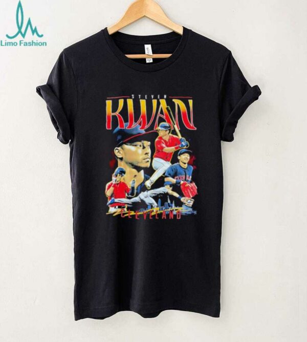 Steven Kwan Cleveland Guardians Baseball collage shirt