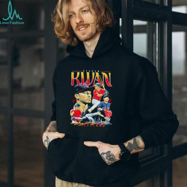 Steven Kwan Cleveland Guardians Baseball collage shirt