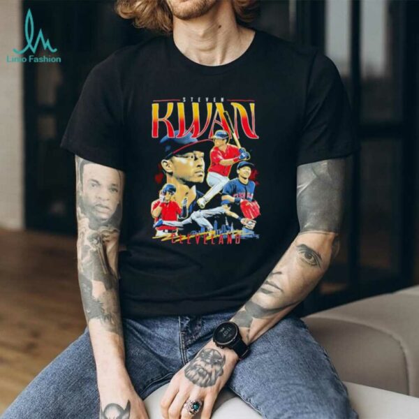 Steven Kwan Cleveland Guardians Baseball collage shirt