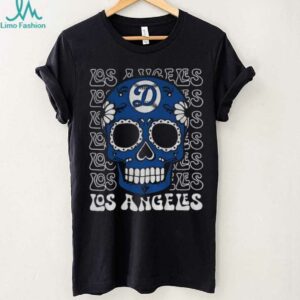 Sugar Skull Los Angeles Dodgers MLB baseball 2025 gift for fans shirt