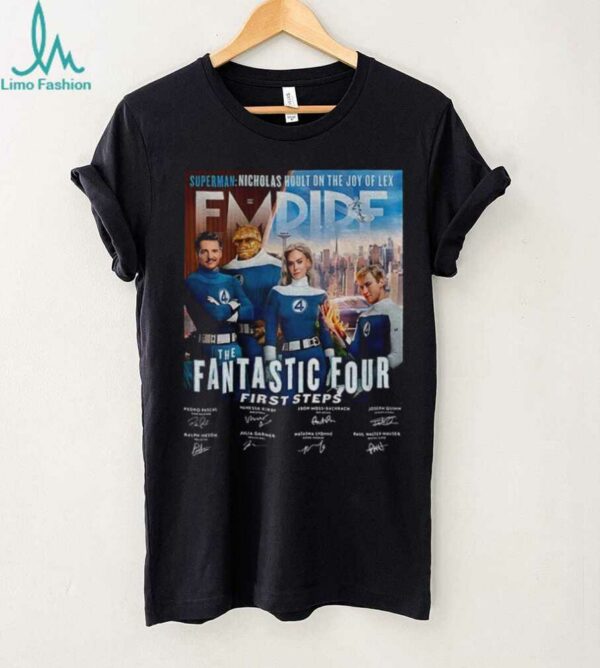 The Fantastic Four First Steps Superman nicholas hoult on the joy of lex signatures shirt