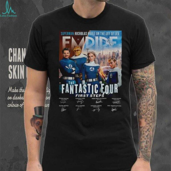 The Fantastic Four First Steps Superman nicholas hoult on the joy of lex signatures shirt