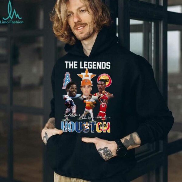 The Legends Of Houston Logo Shirt