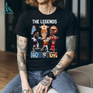 The Legends Of Houston Logo Shirt