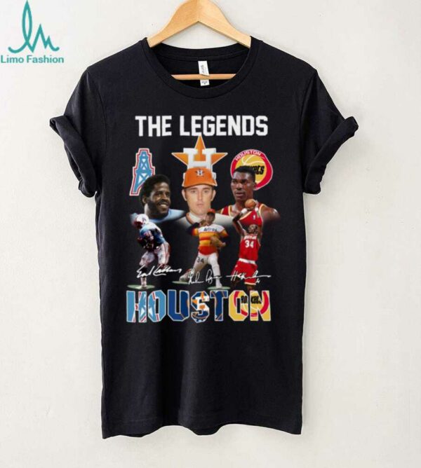 The Legends Of Houston Logo Shirt