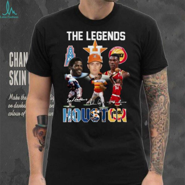 The Legends Of Houston Logo Shirt