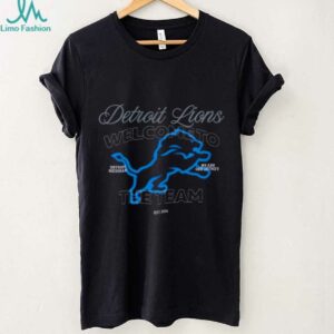 Unisex Off Season x NFL Black Detroit Lions Graphic Shirt