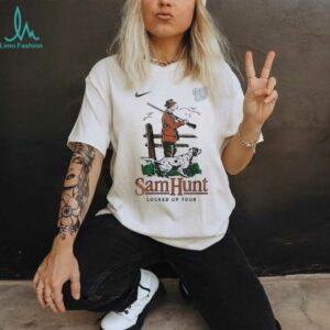 Washington Nationals x Sam Hunt summer tour locked up tour shirt